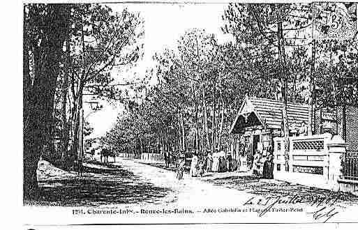 Ville de RONCELESBAINS Carte postale ancienne