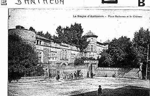 Ville de ROQUED\'ANTHERON(LA) Carte postale ancienne
