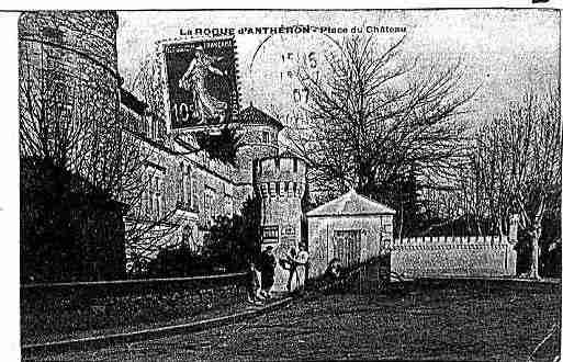 Ville de ROQUED\'ANTHERON(LA) Carte postale ancienne