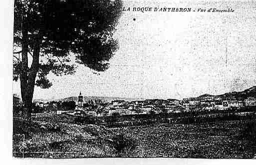 Ville de ROQUED\'ANTHERON(LA) Carte postale ancienne