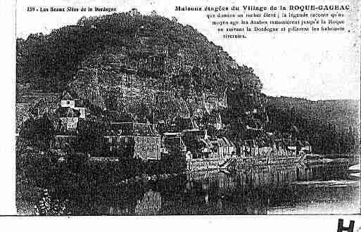 Ville de ROQUEGAGEAC(LA) Carte postale ancienne