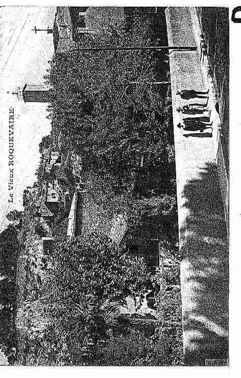 Ville de ROQUEVAIRE Carte postale ancienne