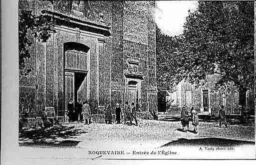 Ville de ROQUEVAIRE Carte postale ancienne