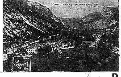 Ville de ROSSILLON Carte postale ancienne