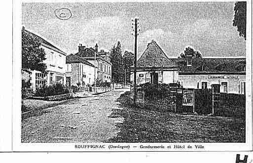 Ville de ROUFFIGNACDESIGOULES Carte postale ancienne