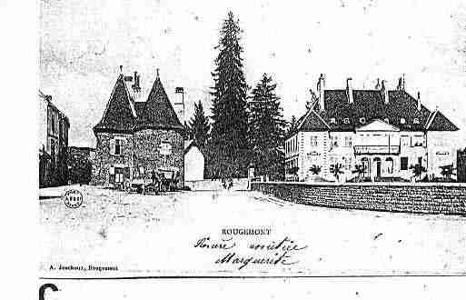 Ville de ROUGEMONT Carte postale ancienne