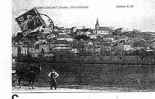 Ville de ROUGEMONT Carte postale ancienne