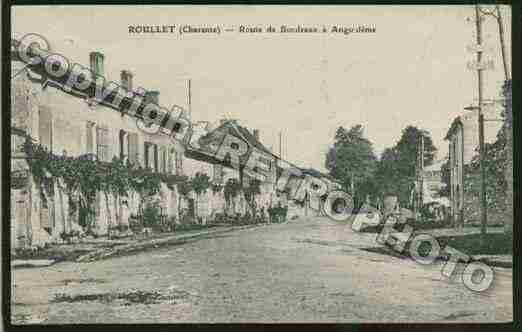 Ville de ROULLETSAINTESTEPHE Carte postale ancienne