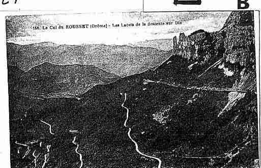 Ville de ROUSSETLESVIGNES Carte postale ancienne Ville de ROUSSETLESVIGNES Carte postale ancienne