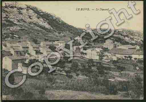 Ville de ROVE(LE) Carte postale ancienne