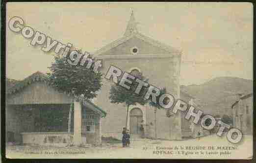 Ville de ROYNAC Carte postale ancienne