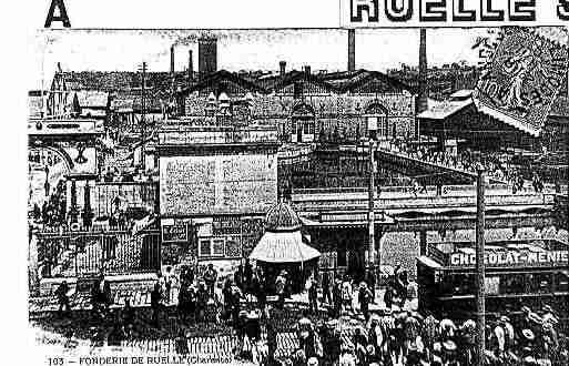 Ville de RUELLESURTOUVRE Carte postale ancienne