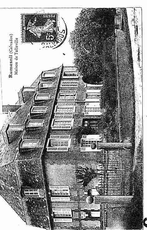 Ville de RUMESNIL Carte postale ancienne