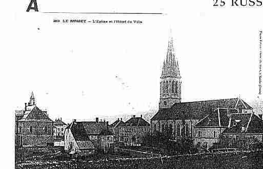 Ville de RUSSEY(LE) Carte postale ancienne