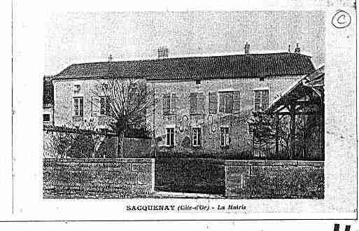 Ville de SACQUENAY Carte postale ancienne Ville de SACQUENAY Carte postale ancienne