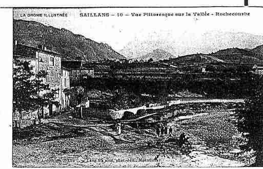 Ville de SAILLANS Carte postale ancienne