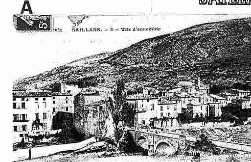 Ville de SAILLANS Carte postale ancienne