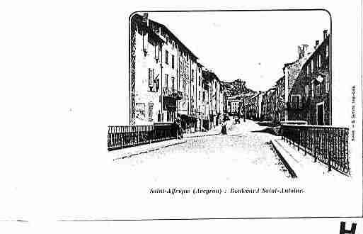 Ville de SAINTAFFRIQUE Carte postale ancienne