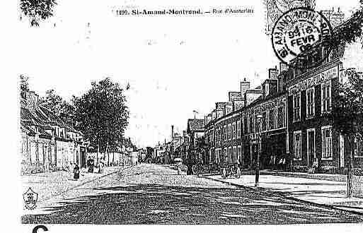 Ville de SAINTAMANDMONTROND Carte postale ancienne