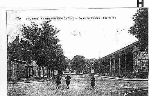 Ville de SAINTAMANDMONTROND Carte postale ancienne