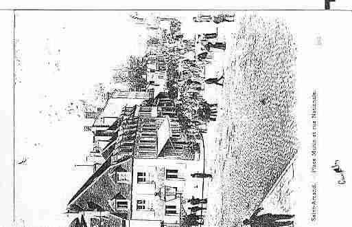 Ville de SAINTAMANDMONTROND Carte postale ancienne
