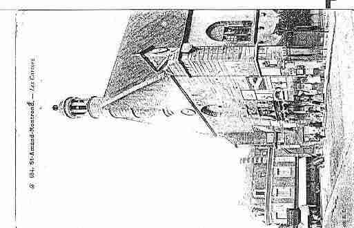 Ville de SAINTAMANDMONTROND Carte postale ancienne