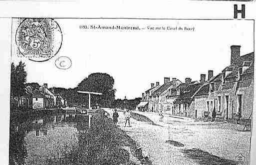 Ville de SAINTAMANDMONTROND Carte postale ancienne