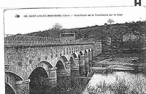 Ville de SAINTAMANDMONTROND Carte postale ancienne
