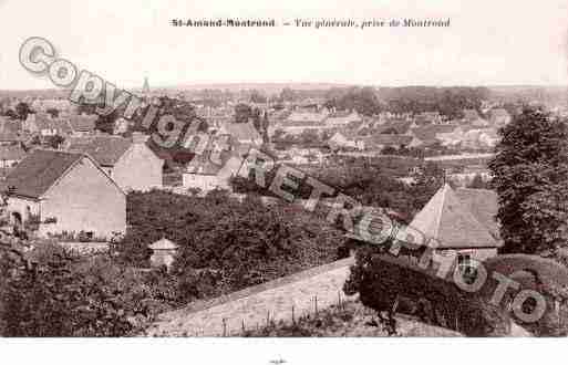 Ville de SAINTAMANDMONTROND Carte postale ancienne