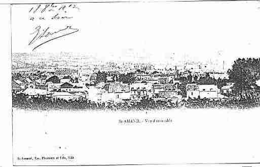 Ville de SAINTAMANDMONTROND Carte postale ancienne
