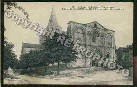 Ville de SAINTAMANTDEBOIXE Carte postale ancienne