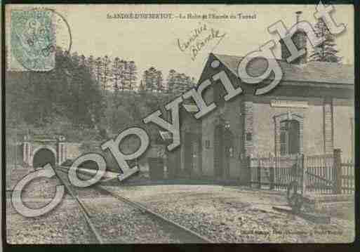 Ville de SAINTANDRED\'HEBERTOT Carte postale ancienne