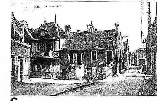 Ville de SAINTAUBINSURMER Carte postale ancienne