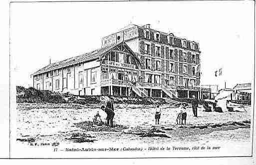 Ville de SAINTAUBINSURMER Carte postale ancienne