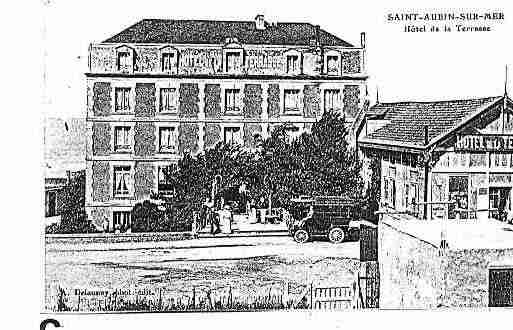 Ville de SAINTAUBINSURMER Carte postale ancienne