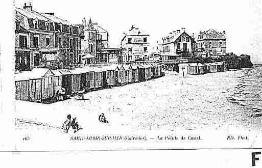 Ville de SAINTAUBINSURMER Carte postale ancienne