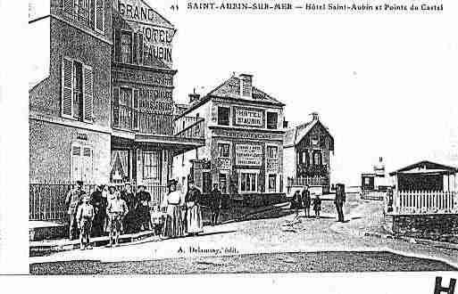 Ville de SAINTAUBINSURMER Carte postale ancienne