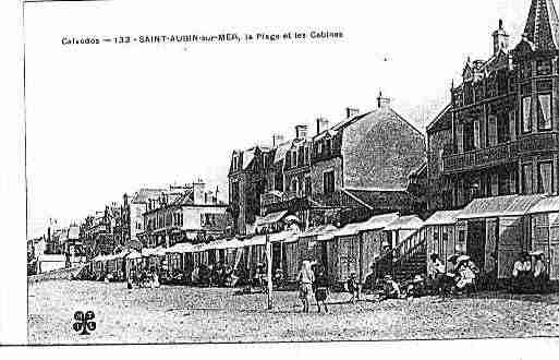 Ville de SAINTAUBINSURMER Carte postale ancienne