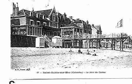 Ville de SAINTAUBINSURMER Carte postale ancienne Ville de SAINTAUBINSURMER Carte postale ancienne