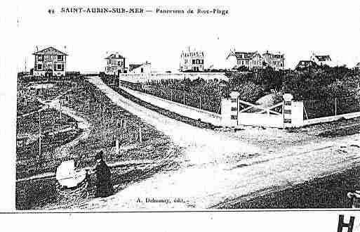 Ville de SAINTAUBINSURMER Carte postale ancienne