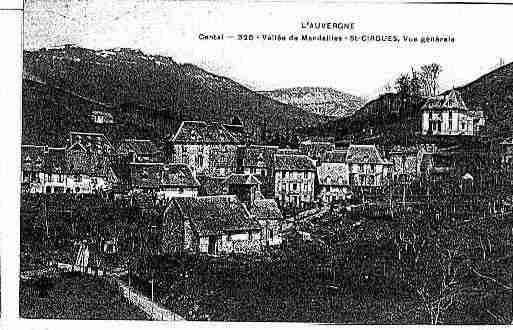 Ville de SAINTCIRGUESDEJORDANNE Carte postale ancienne