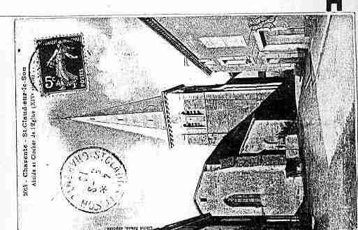 Ville de SAINTCLAUD Carte postale ancienne