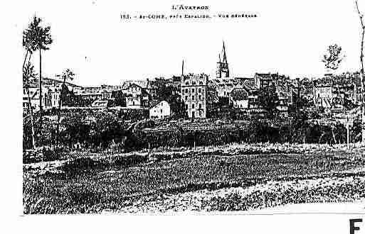 Ville de SAINTCOMED\'OLT Carte postale ancienne