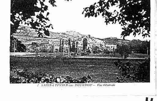 Ville de SAINTCYPRIENSURDOURDOU Carte postale ancienne Ville de SAINTCYPRIENSURDOURDOU Carte postale ancienne