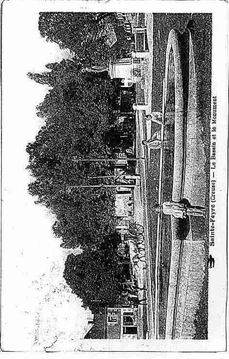 Ville de SAINTEFEYRE Carte postale ancienne