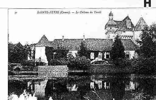 Ville de SAINTEFEYRE Carte postale ancienne