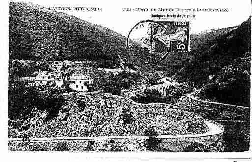 Ville de SAINTEGENEVIEVE Carte postale ancienne