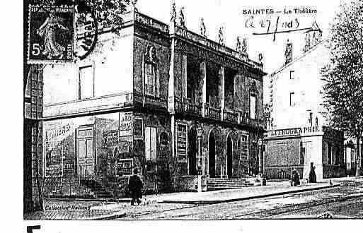 Ville de SAINTES Carte postale ancienne Ville de SAINTES Carte postale ancienne