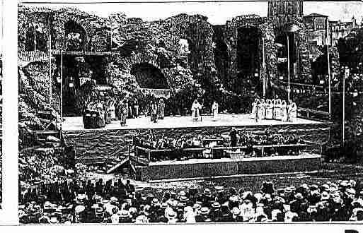 Ville de SAINTES Carte postale ancienne