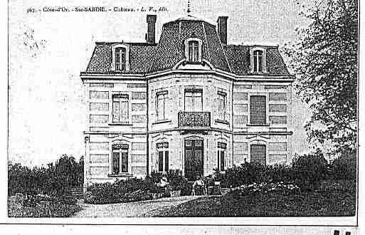 Ville de SAINTESABINE Carte postale ancienne